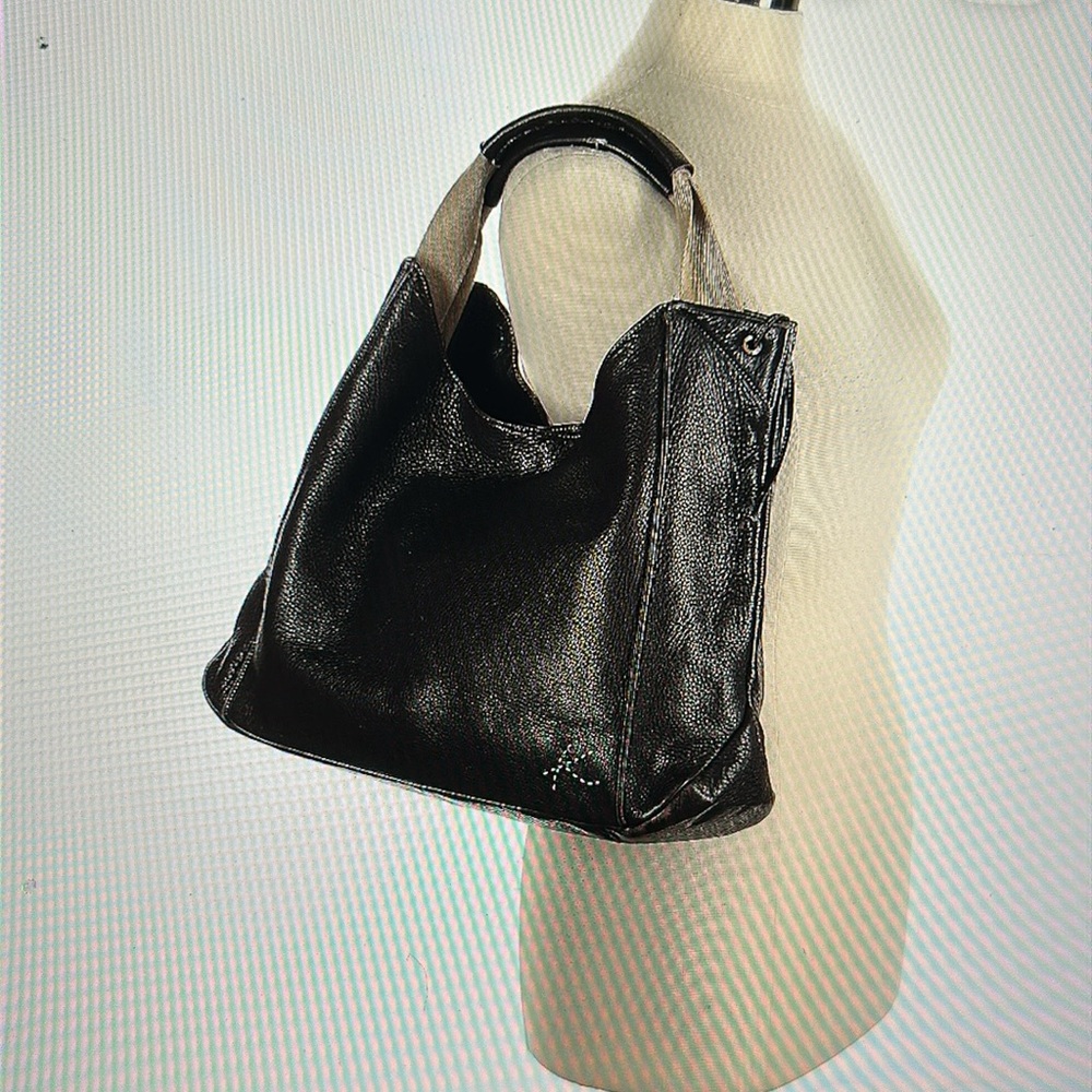 Dark brown shoulder bag